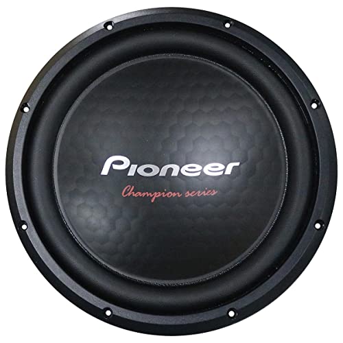 PIONEER TS-A301S4 - Powerful 12-inch Subwoofer, 1600 Watts Peak Power, Single 4 Ohm Voice Coil for a Powerful Bass PIONEER TS-A301S4 - Powerful 12-inch Subwoofer, 1600 Watts Peak Power, Single 4 Ohm Voice Coil for a Powerful Bass